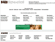 Tablet Screenshot of hbspecial.com